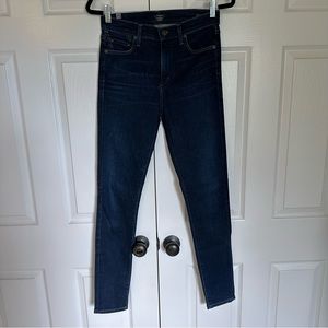 Citizens of Humanity Rocket High Rise Skinny Jean in Galaxy wash sz 27